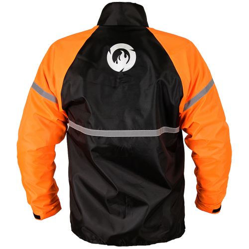Куртка дождевика INFLAME RAIN CLASSIC, цвет черно-оранжевый