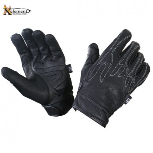 Xelement Motorcycle Naked Leather Gloves