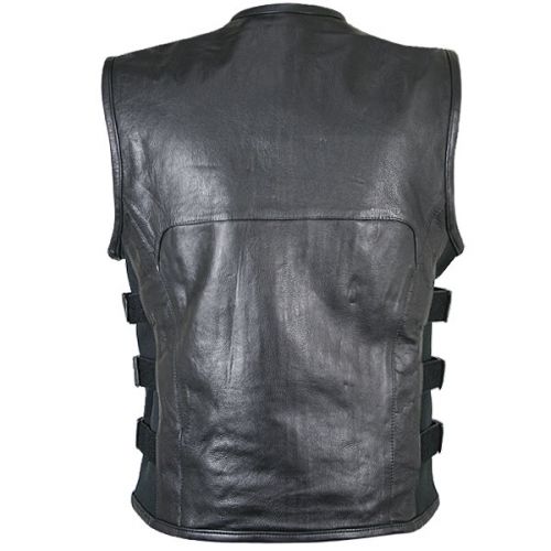 Xelement Mens Advanced Triple Strap Design Motorcycle Vest
